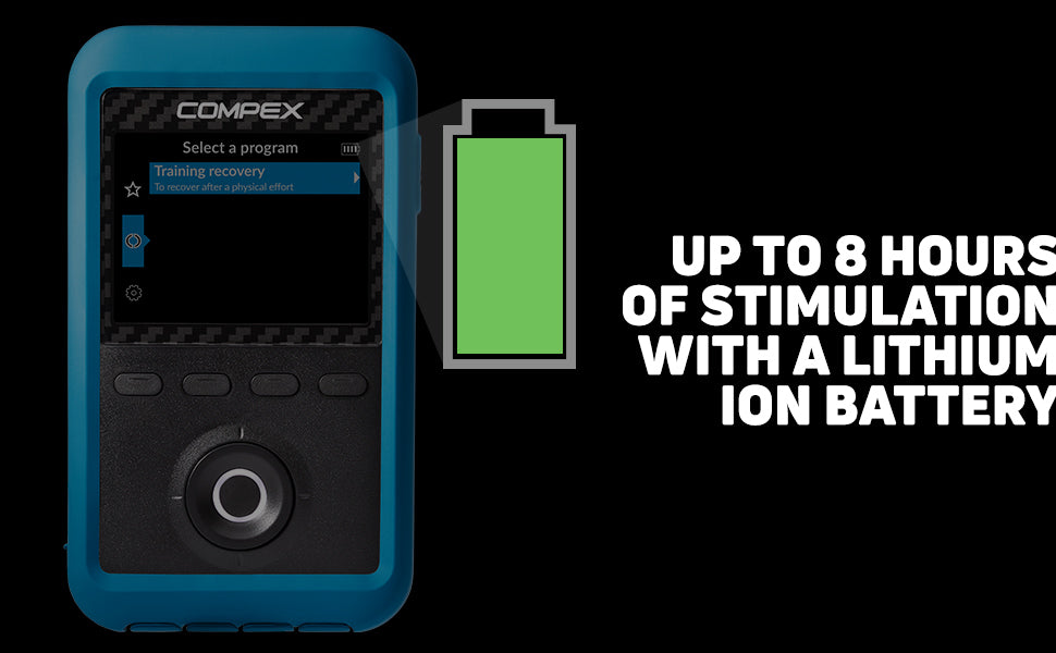 NUEVO TENS+EMS Compex Edge 3.0 / Li-recargable / ACCESORIOS