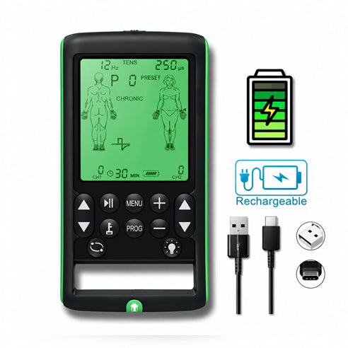 NEO-PLUS® 4ta Ed. Li-RECARGABLE (TENS+EMS+RUSAS+TIF) Accesorios