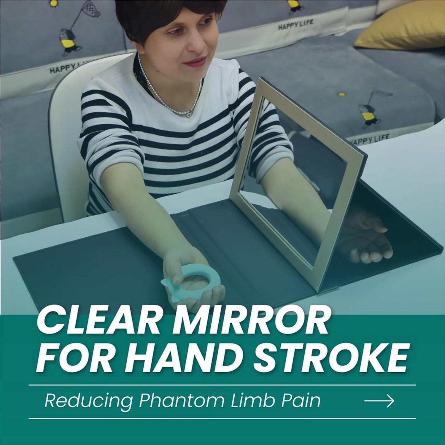 CAJA ESPEJO “MIRROR BOX” DOLOR FANTASMA / ACV / NEUROREHABILITACIÓN