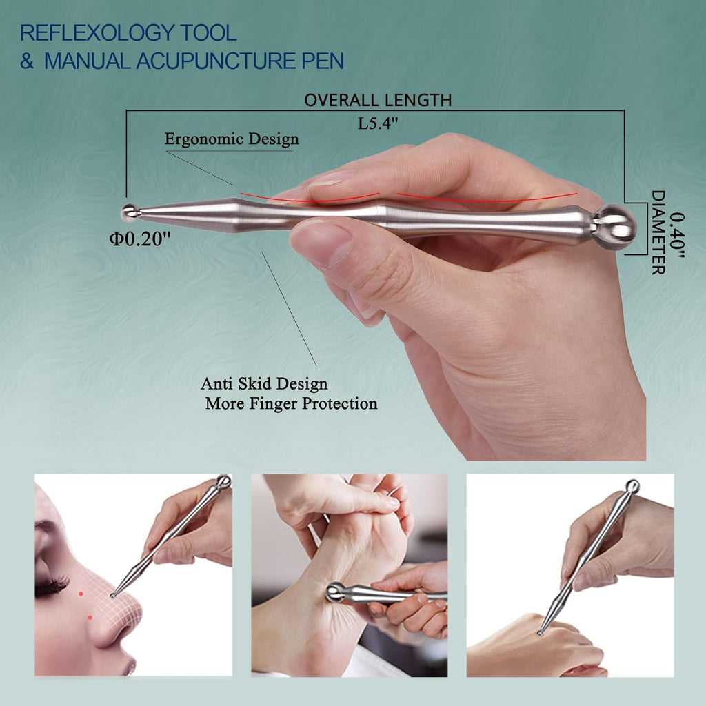 Set (6) DE LIBERACIÓN MIOFASCIAL INOX / BYYDDIY® / Terapia Manual / PROFESIONAL