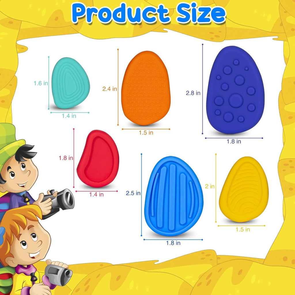 SET (6x) PIEDRAS SENSORIALES Kalai® / Special Needs