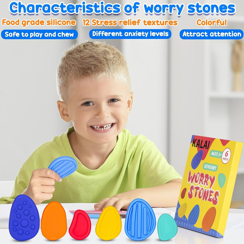 SET (6x) PIEDRAS SENSORIALES Kalai® / Special Needs