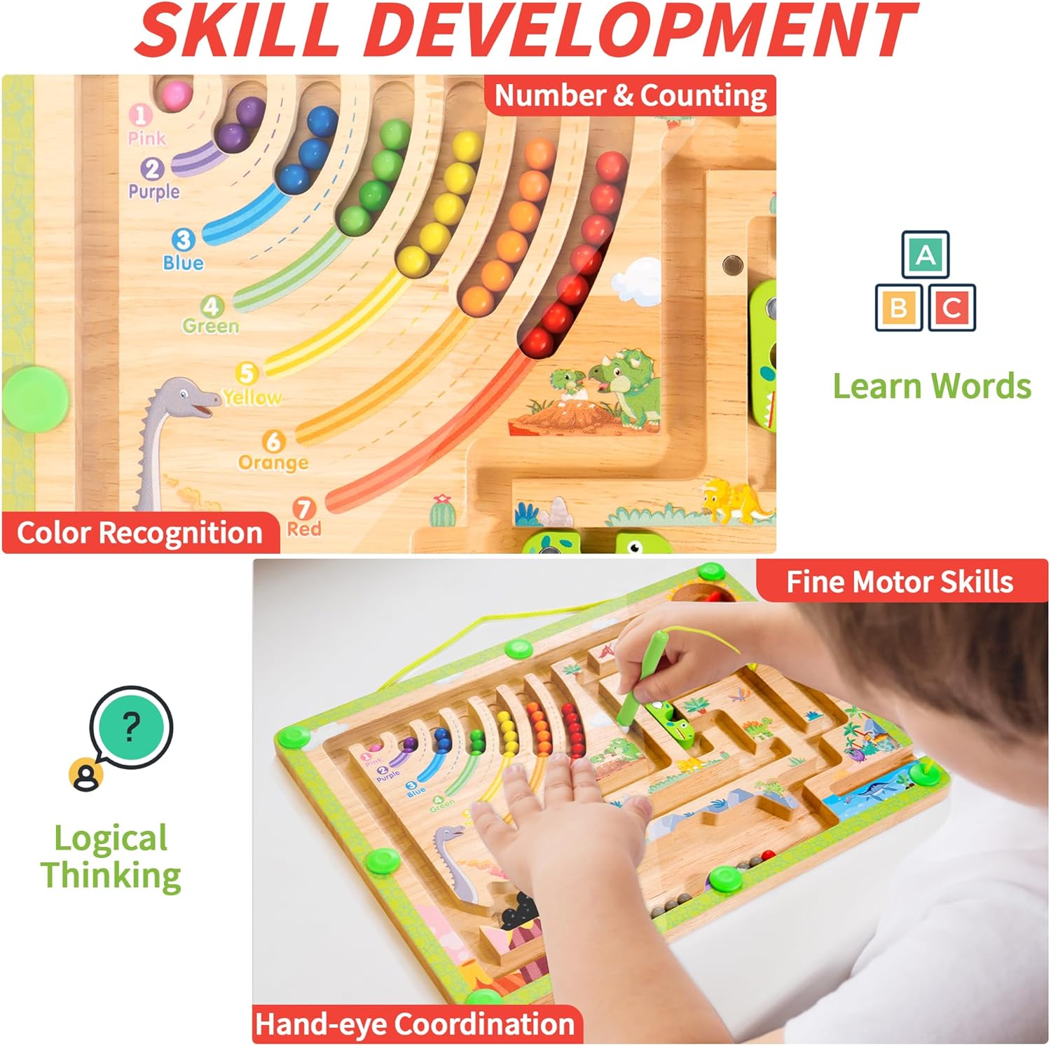 TABLERO SENSORIAL MONTESSORI WOODMAM® / Special Needs