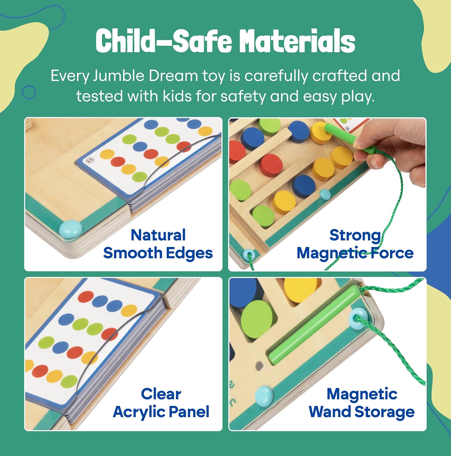 PUZZLE SENSORIAL MONTESSORI JUMBLE® / Special Needs
