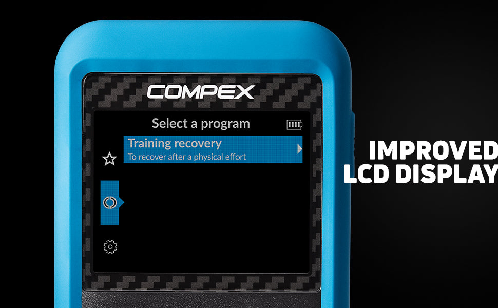NUEVO TENS+EMS Compex Edge 3.0 / Li-recargable / ACCESORIOS