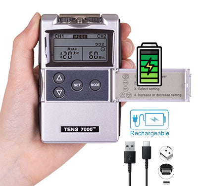 NUEVO TENS 7000 Li-Recargable / Electroterapia TENS / Accesorios